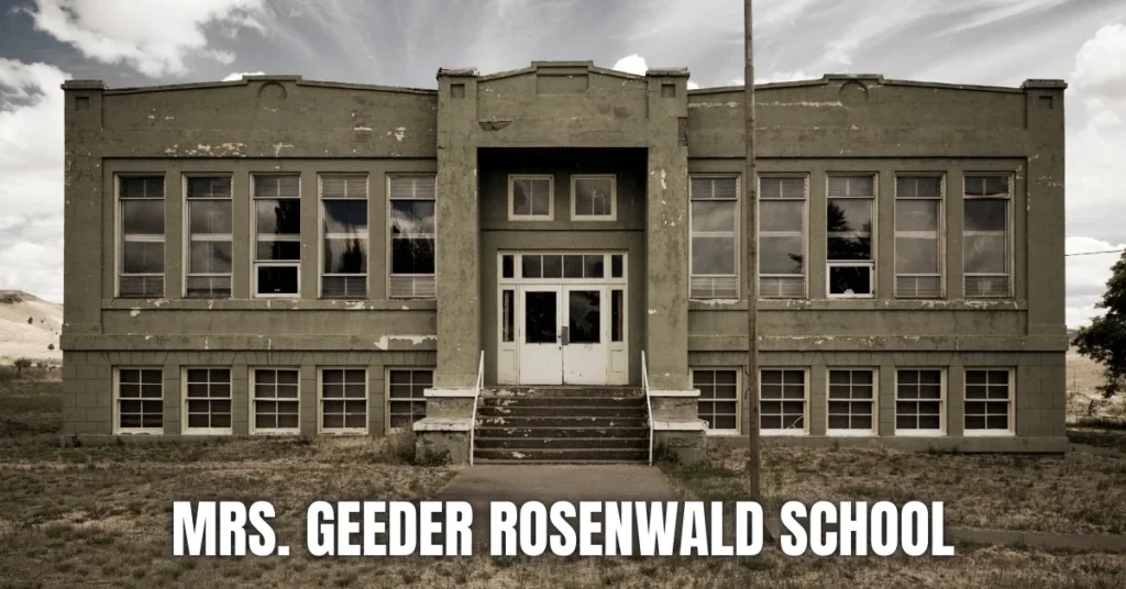 Mrs. Geeder Rosenwald School