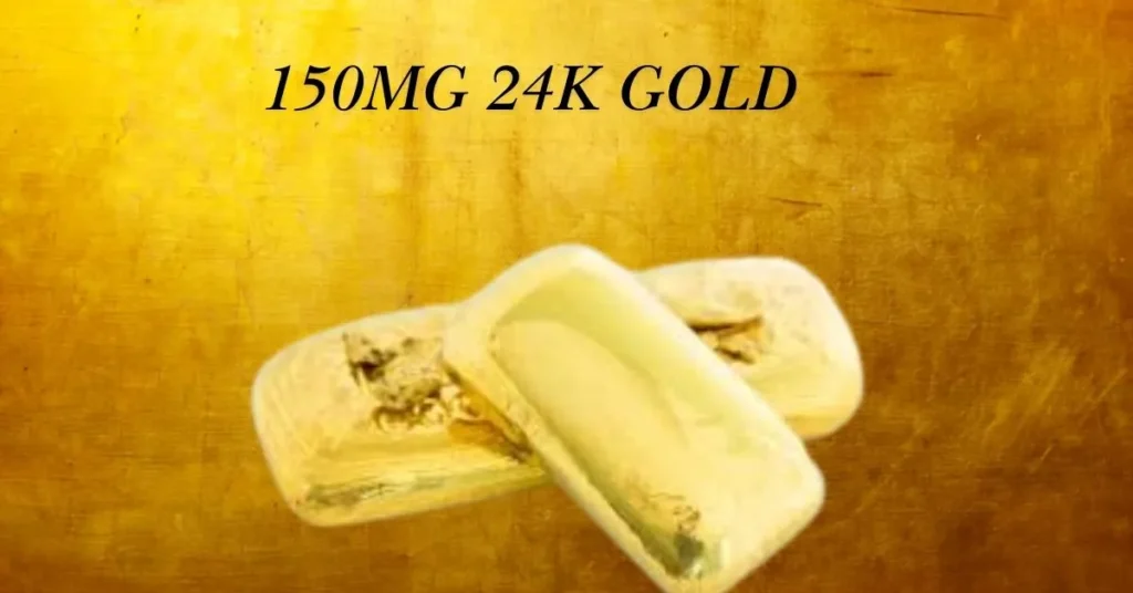 150mg 24K Gold