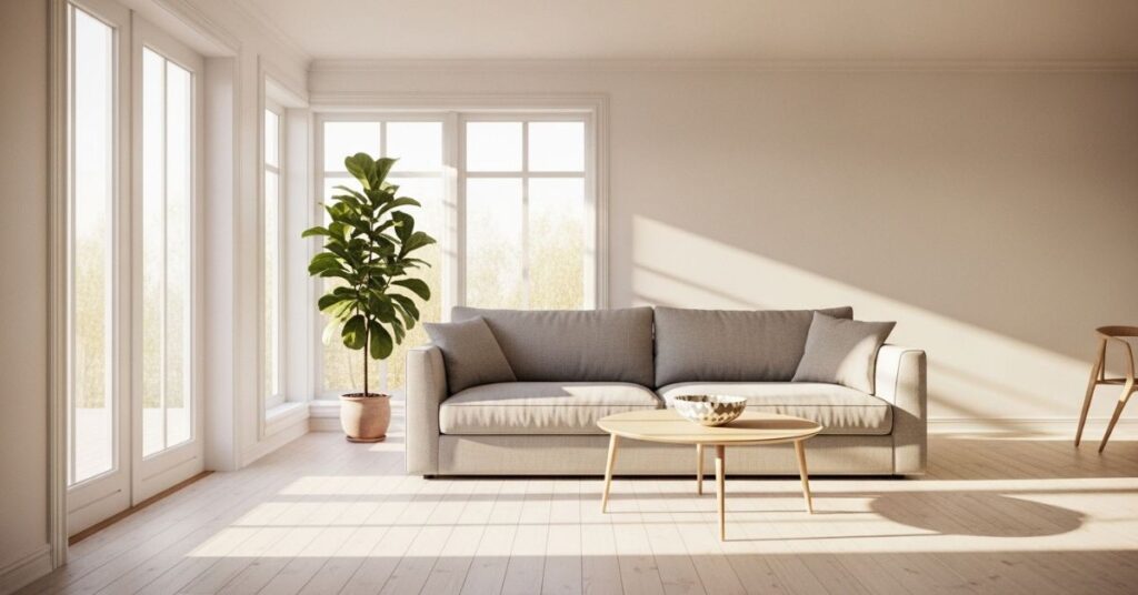 minimalist Scandinavian interior design